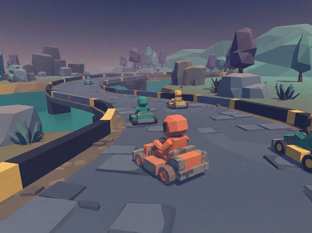 Chunky low-poly