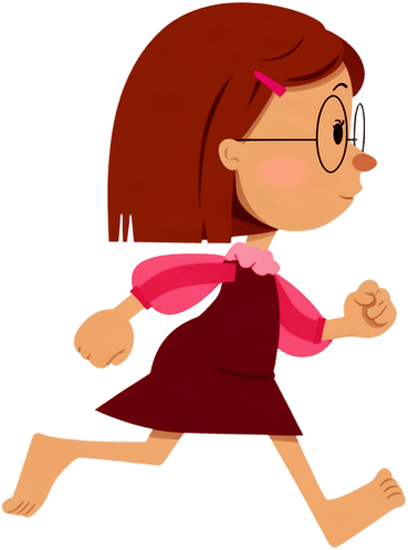 Profile Running Girl