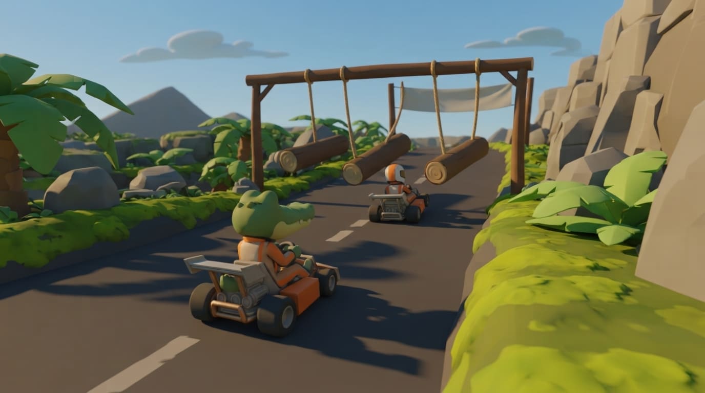 The challenge — log gauntlet