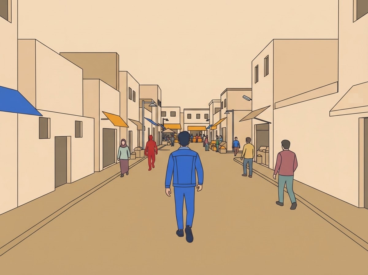 Flat Vector Street