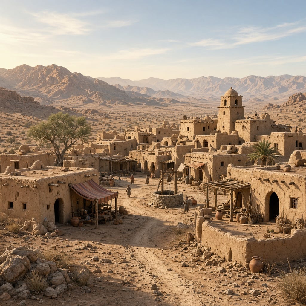 Small Desert Village