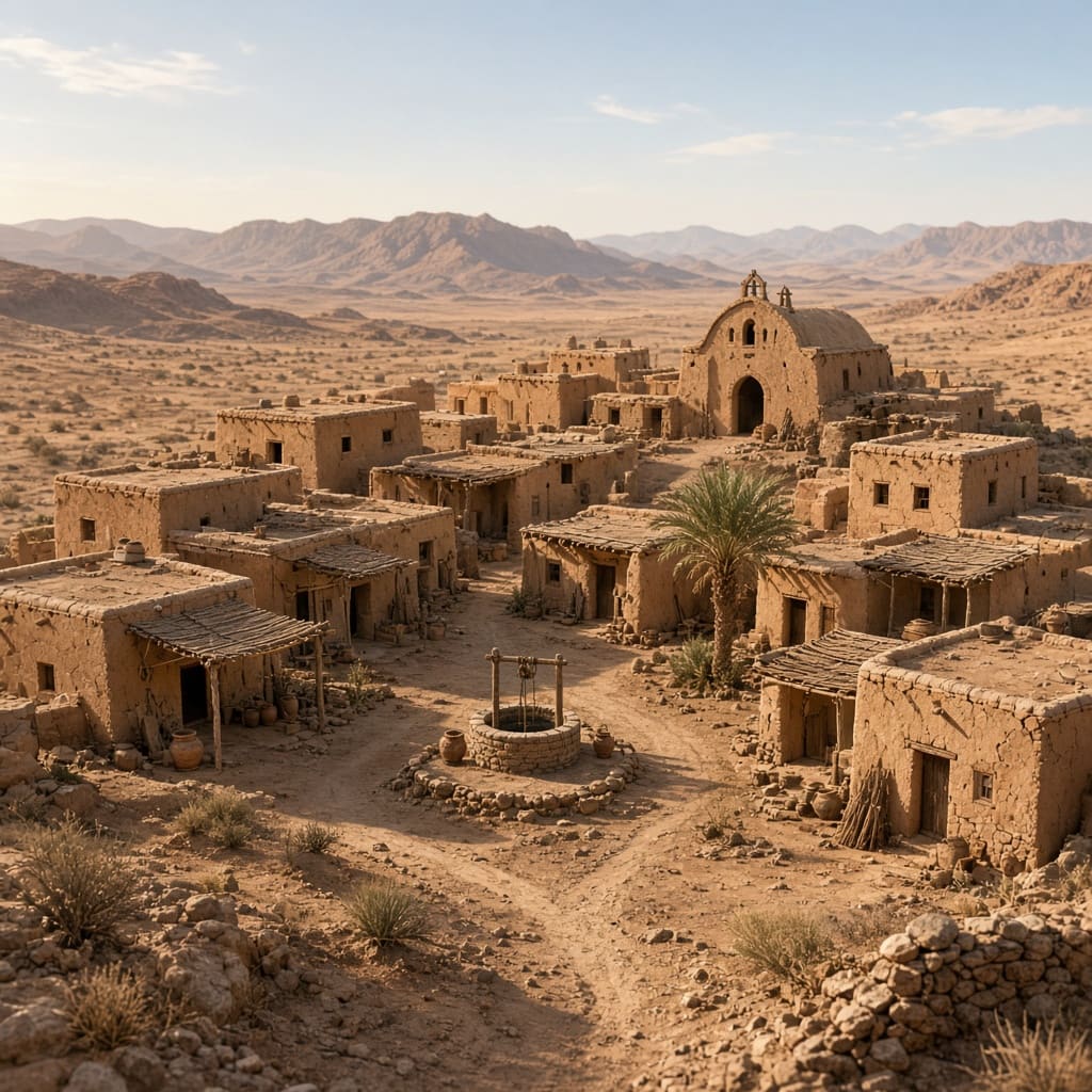 Small Desert Village (2)