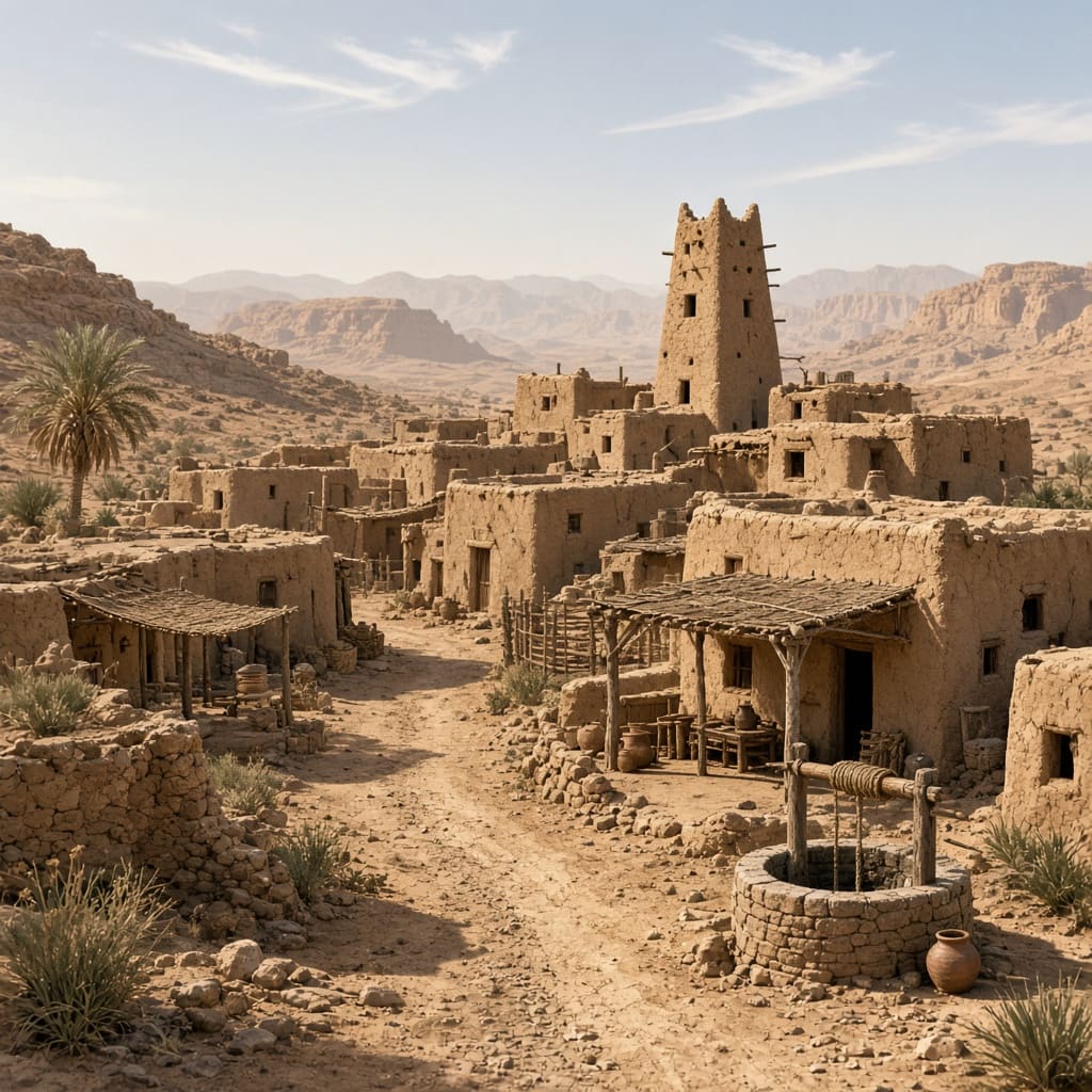 Small Desert Village (4)
