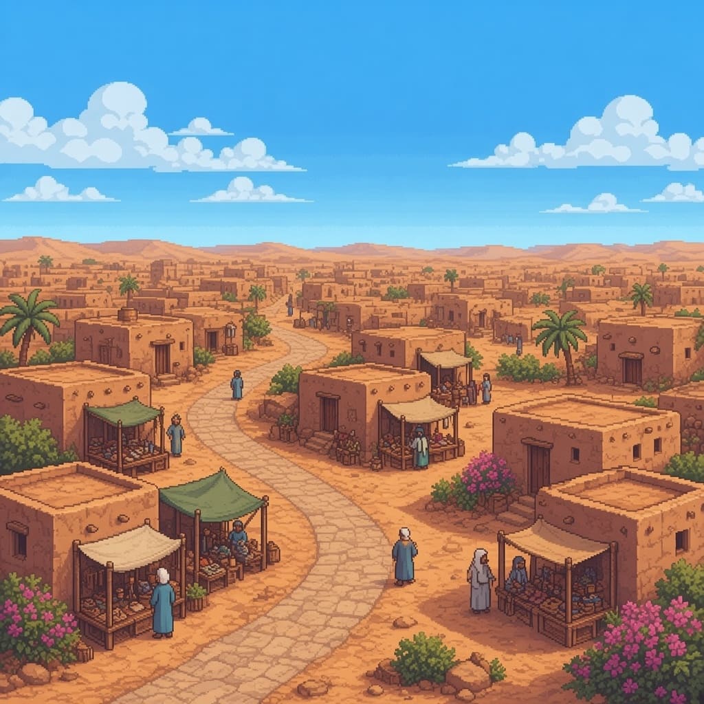 Stylized Desert Village (3)