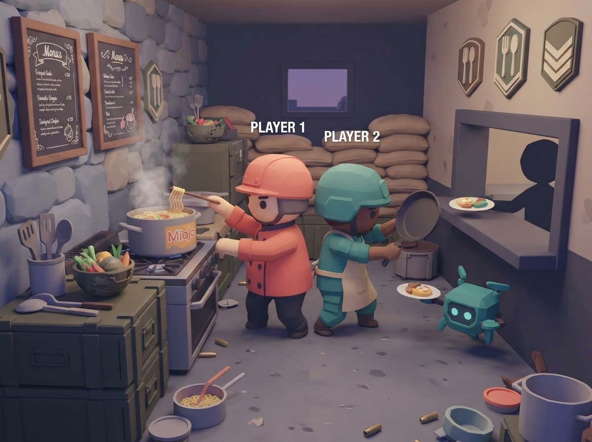 Chunky low-poly