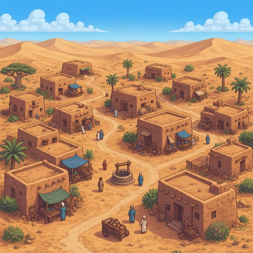 Small Desert Village (4)