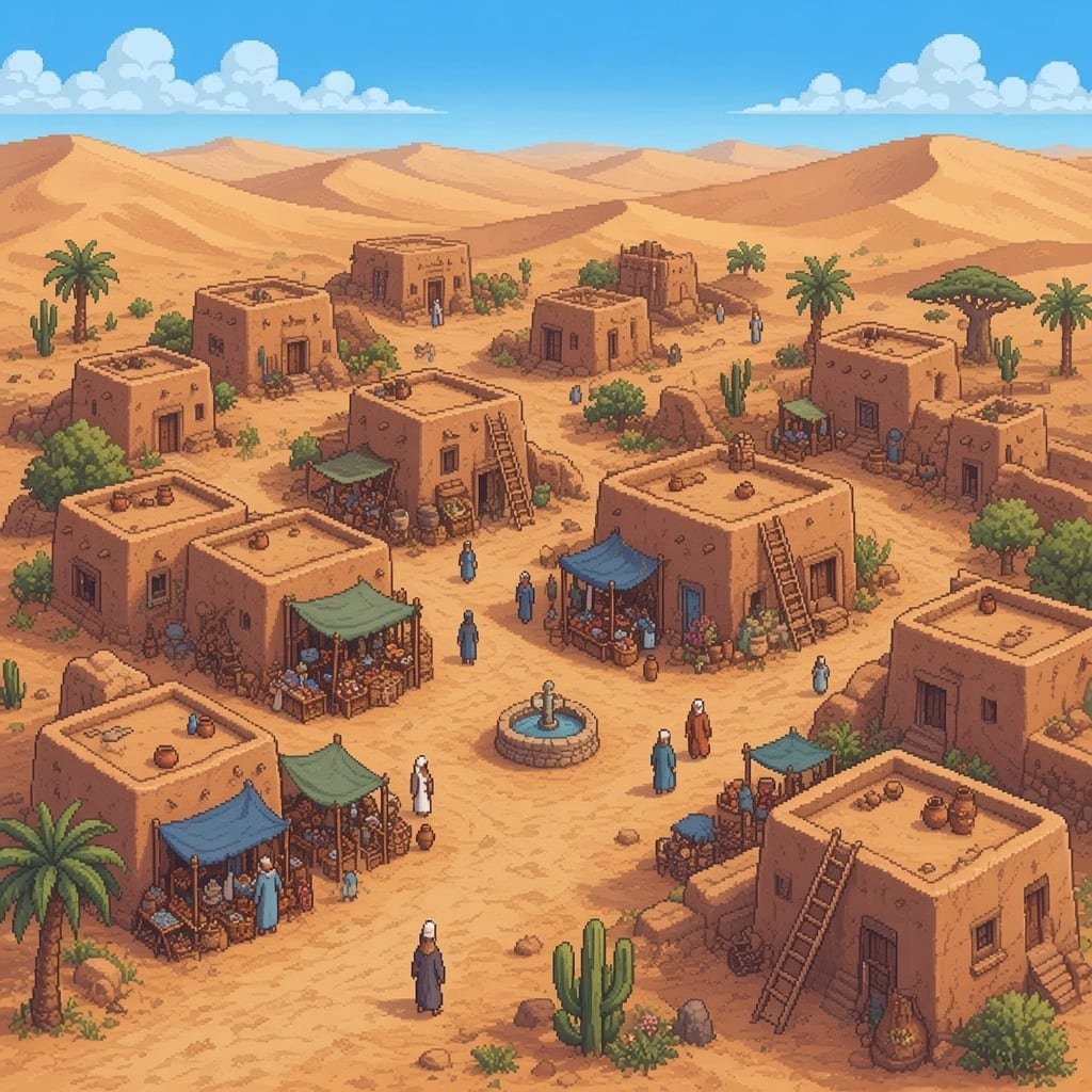 Small Desert Village (2)