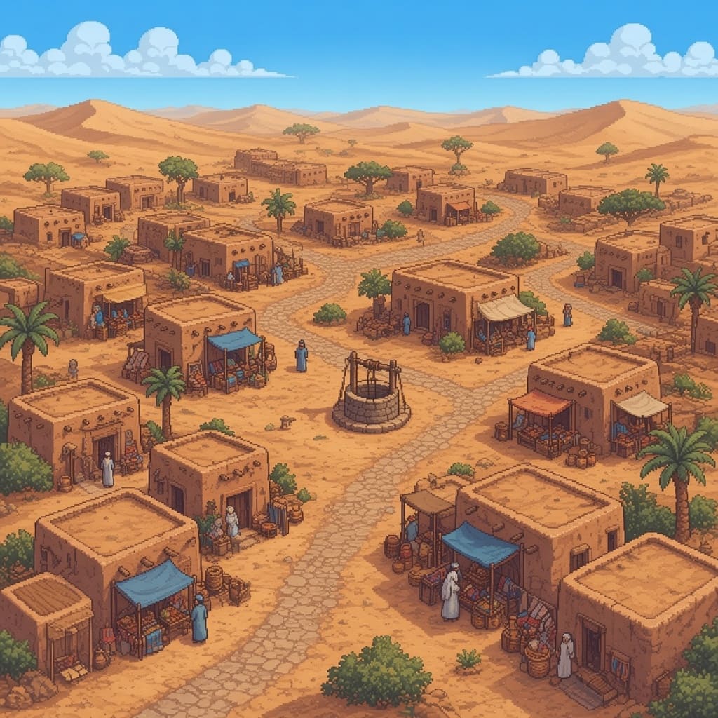Small Desert Village (4)