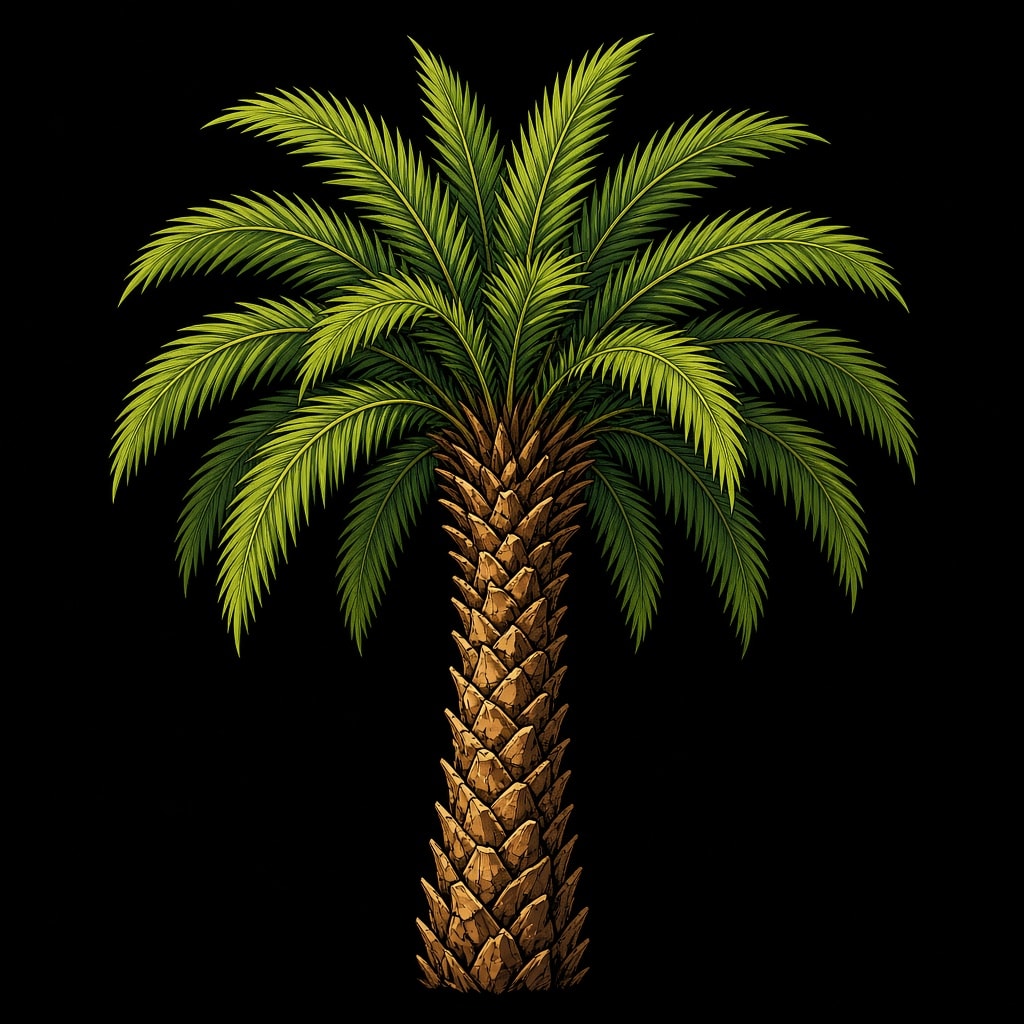 Desert Palm Tree (2)