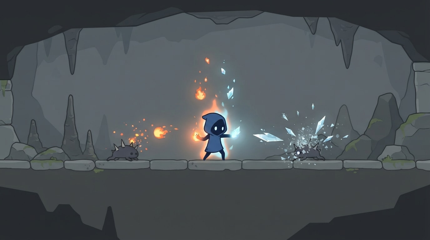 Fire and ice — level 5