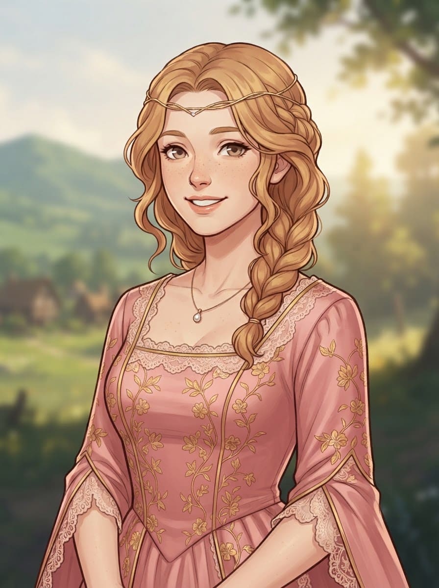 Portrait - spouse_beloved (illustrated princess)
