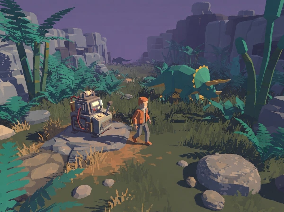 Chunky low-poly