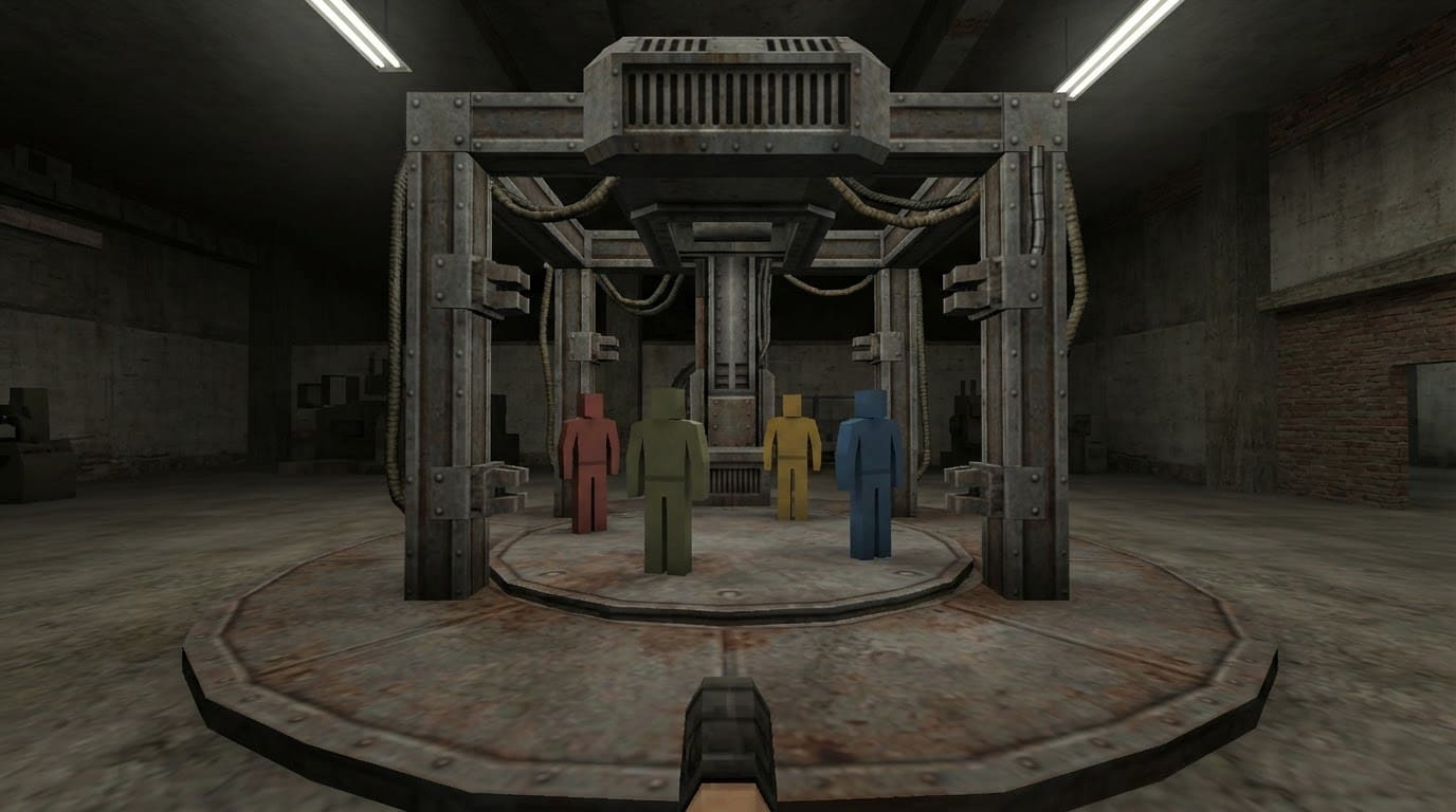 Gantry frame teleporter