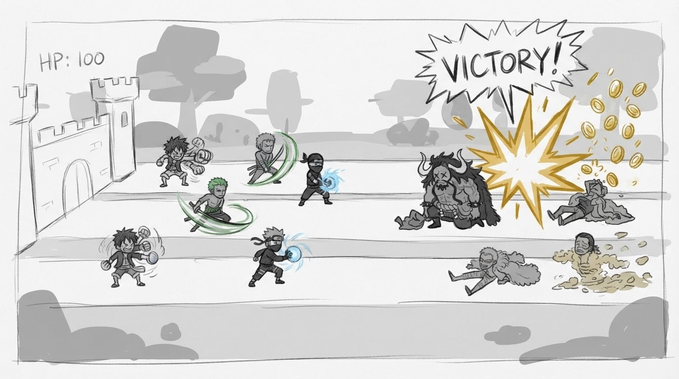 The win
