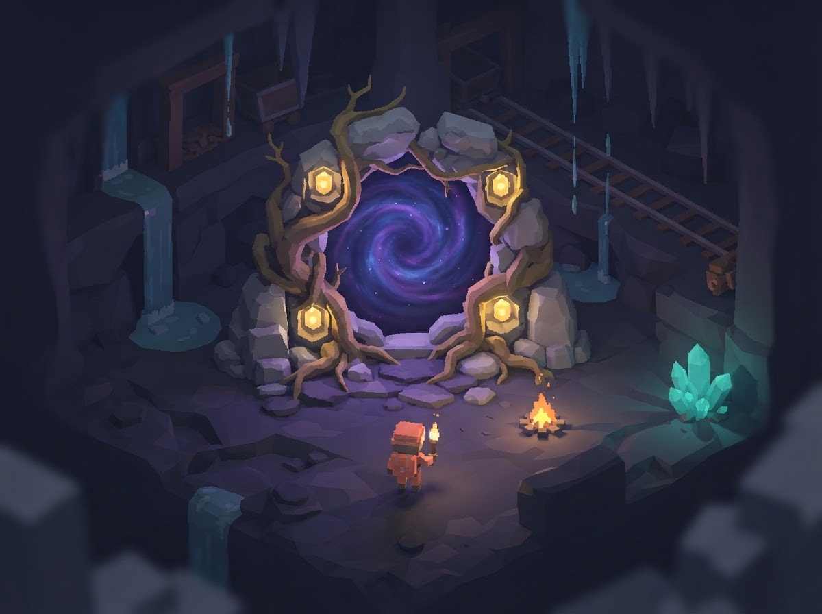 Chunky low-poly