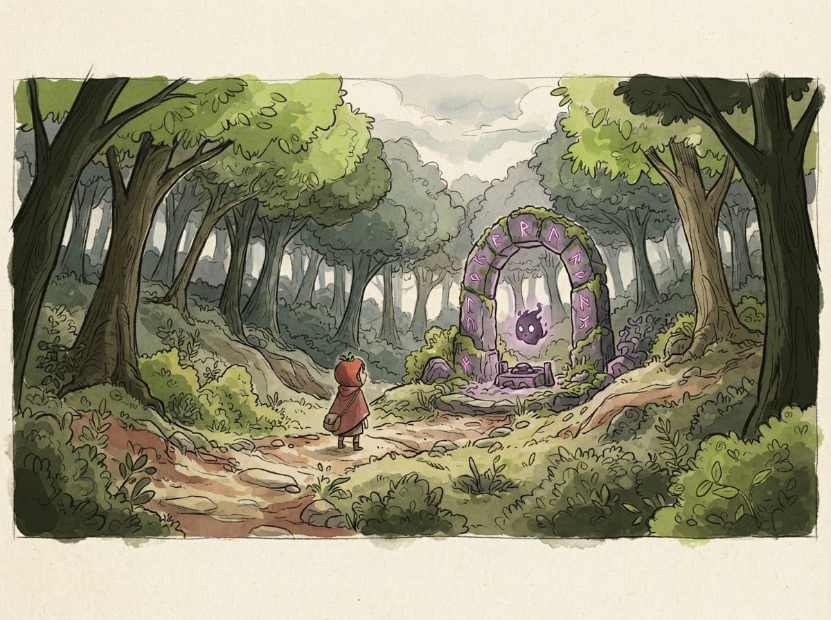 Hand-drawn