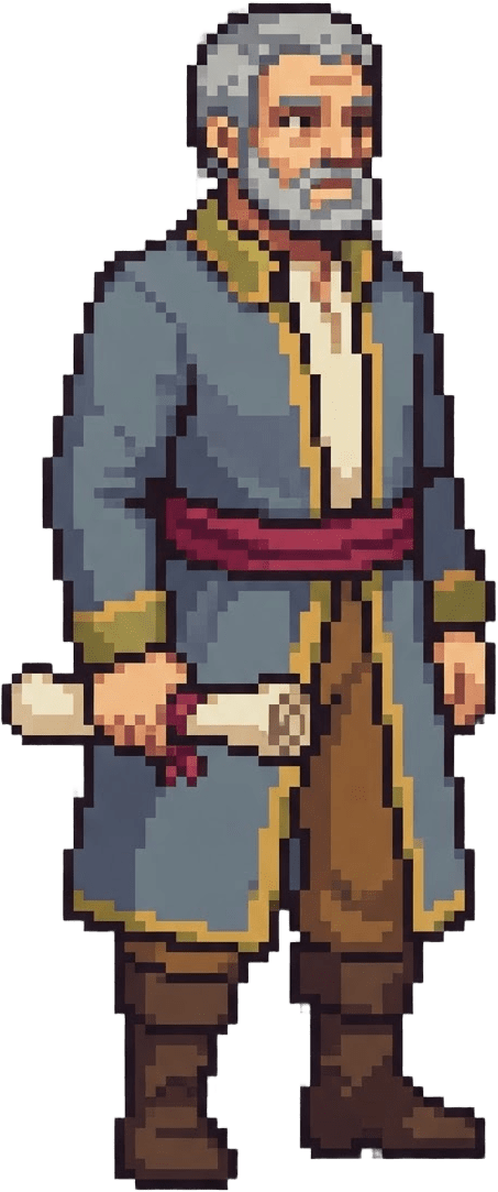 Kingdom pixel sprite - Steward servant