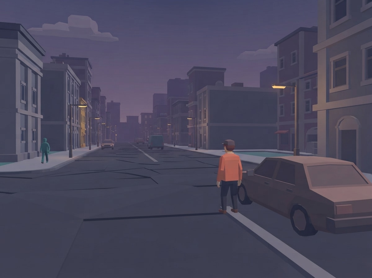 Chunky low-poly