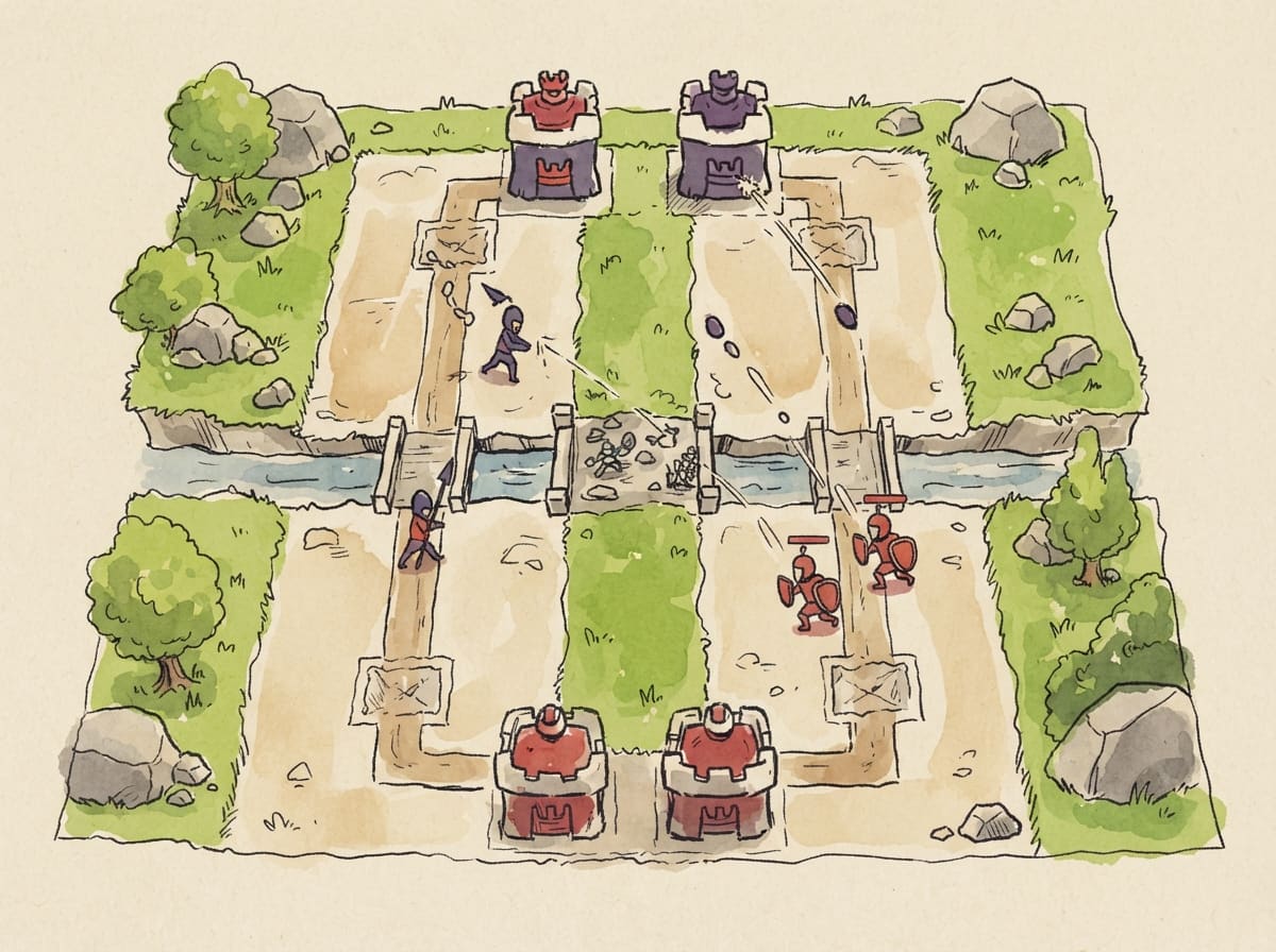 Hand-drawn