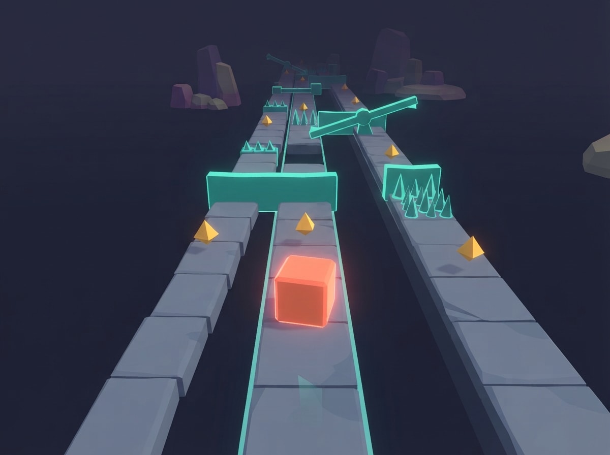 Chunky low-poly