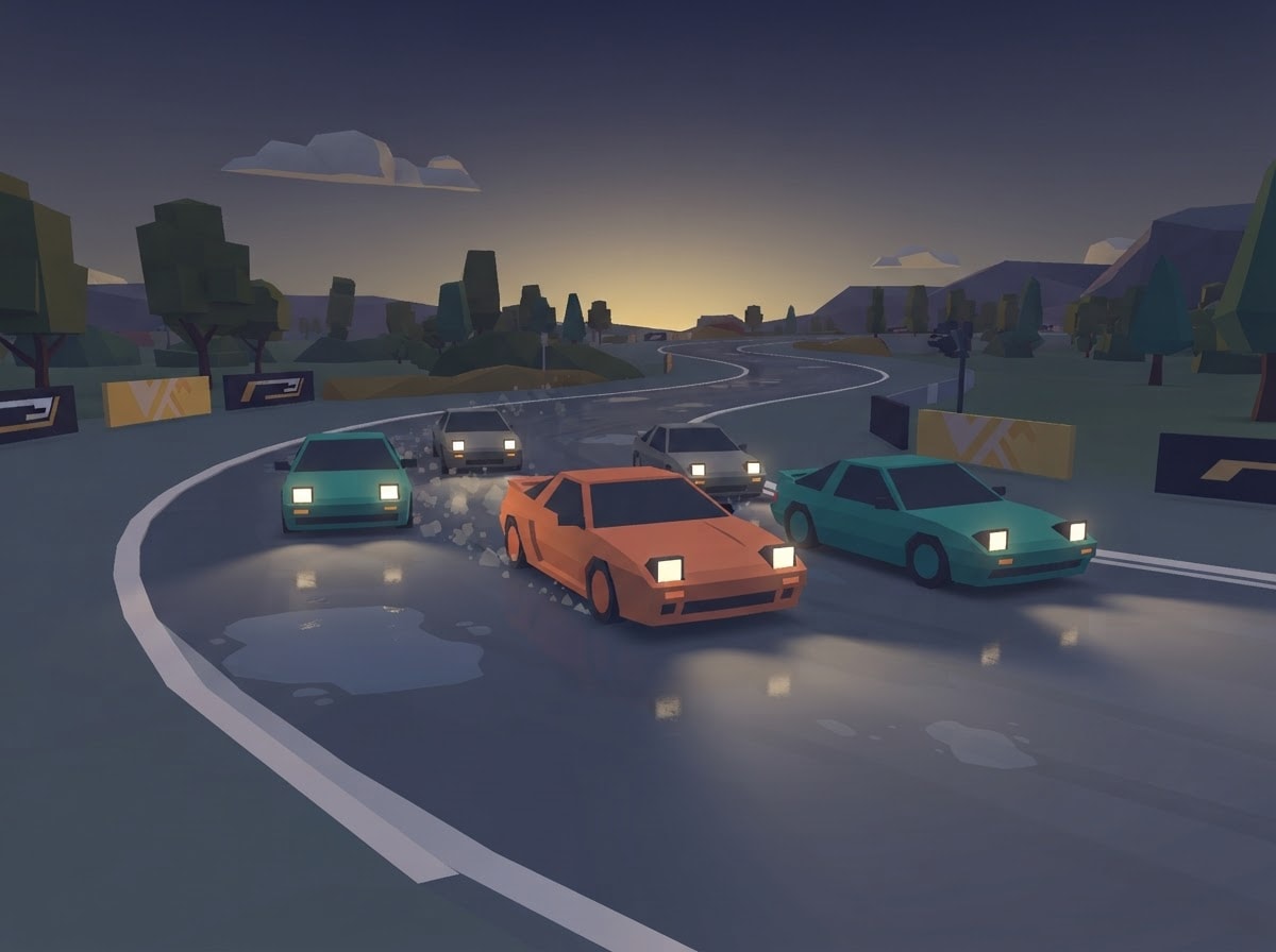 Chunky low-poly