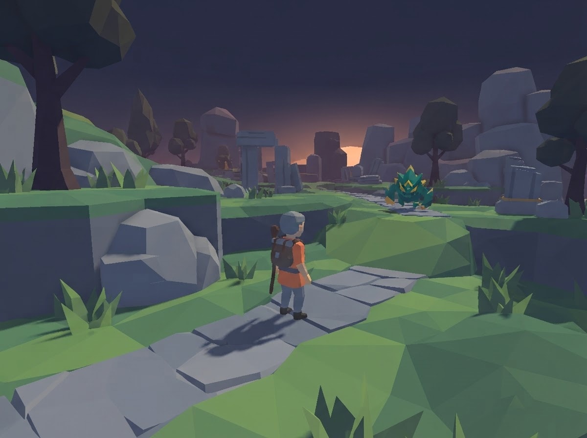 Chunky low-poly