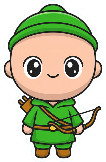 Chibi Archer Sprite (1 / 2)