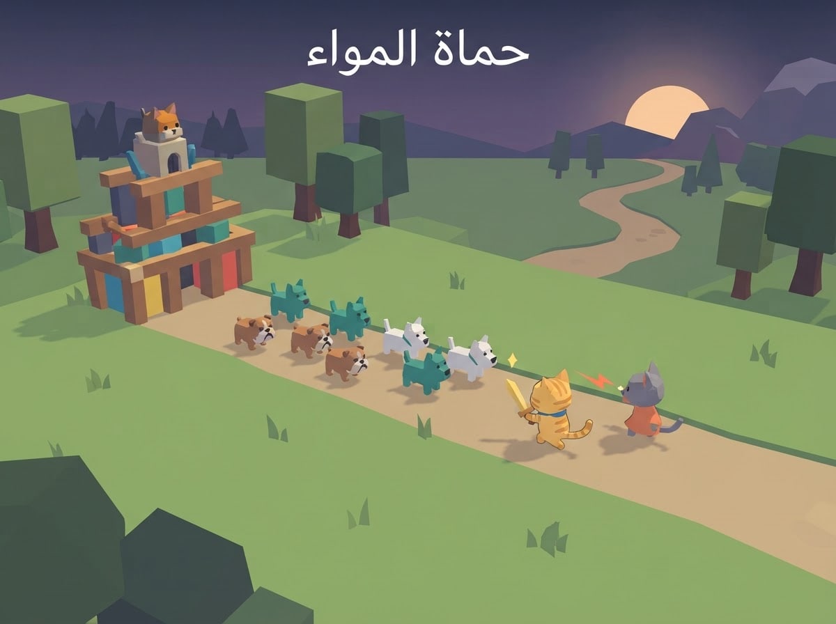 Chunky low-poly