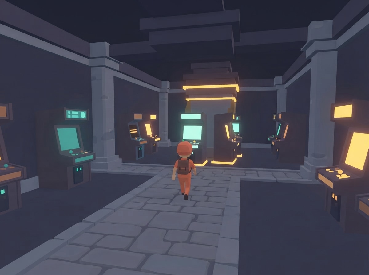 Chunky low-poly