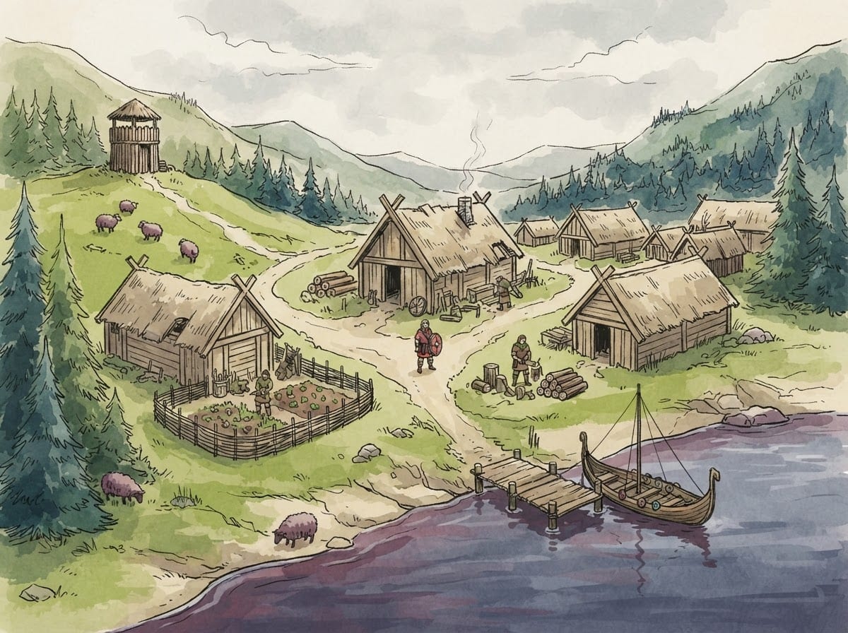 Hand-drawn