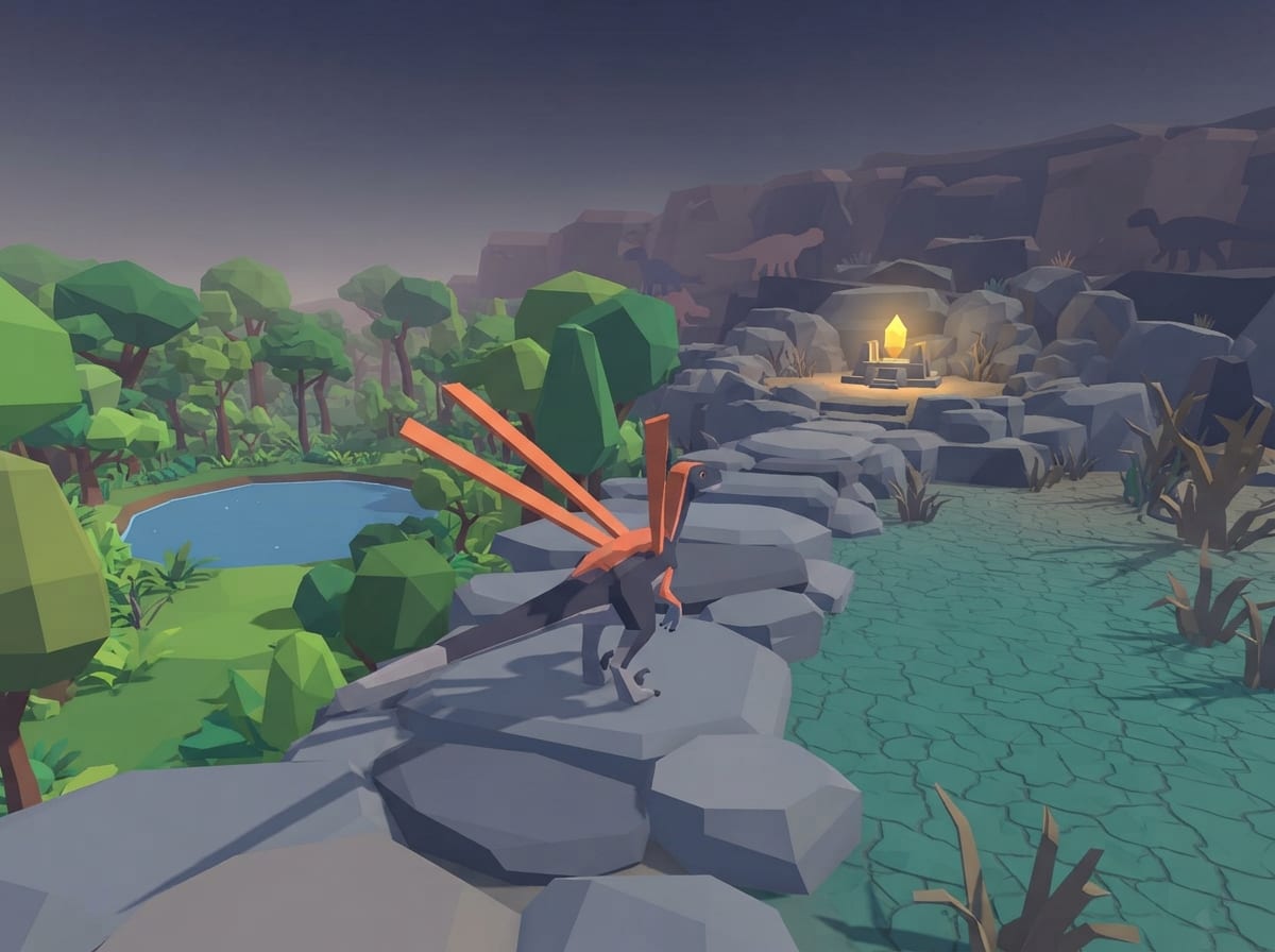 Chunky low-poly