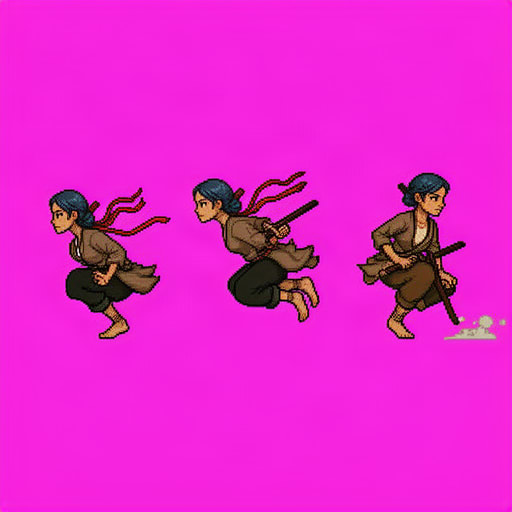 Pixel-art Sprite-sheet Character Sprite