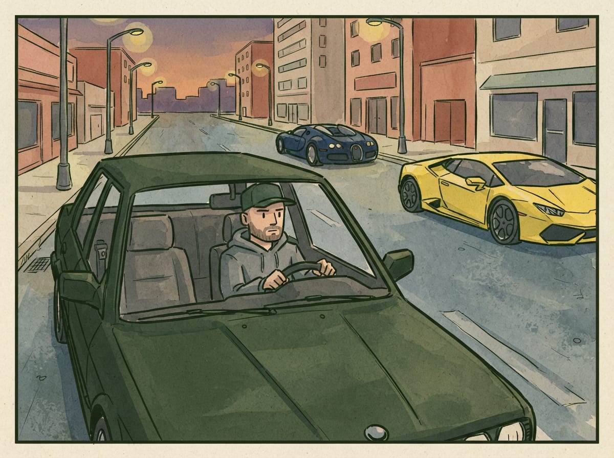 Hand-drawn