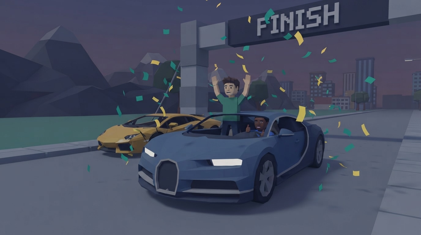 The win