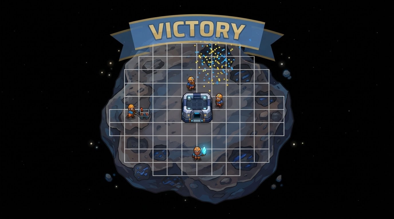 The win