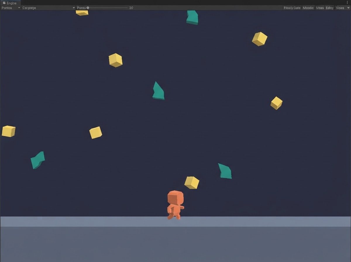 Chunky low-poly