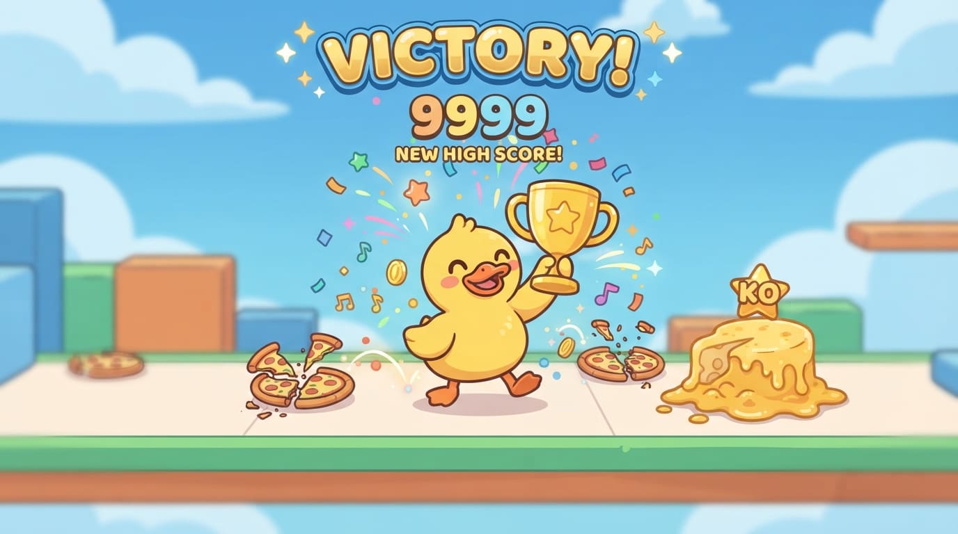 The win