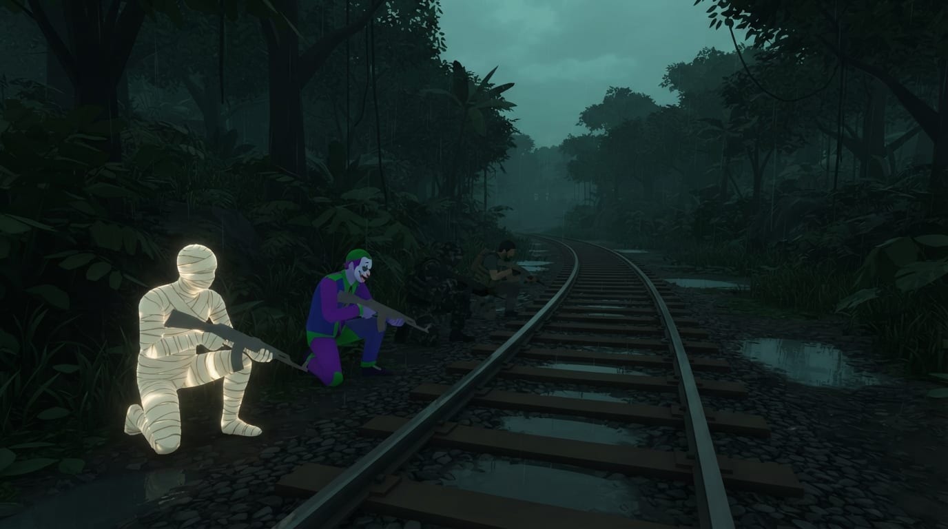 Monsoon dusk