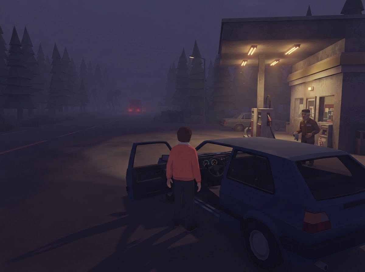 Chunky low-poly