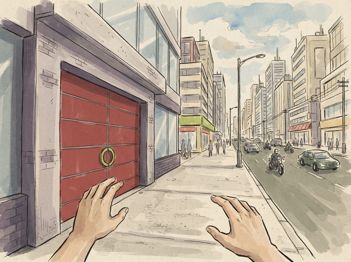 Hand-drawn