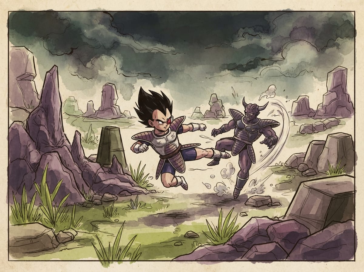 Hand-drawn