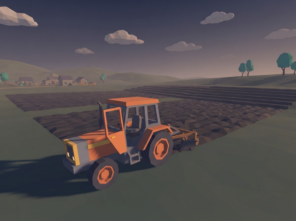 Chunky low-poly