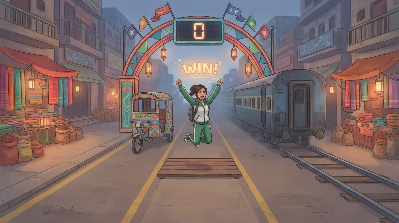 The win
