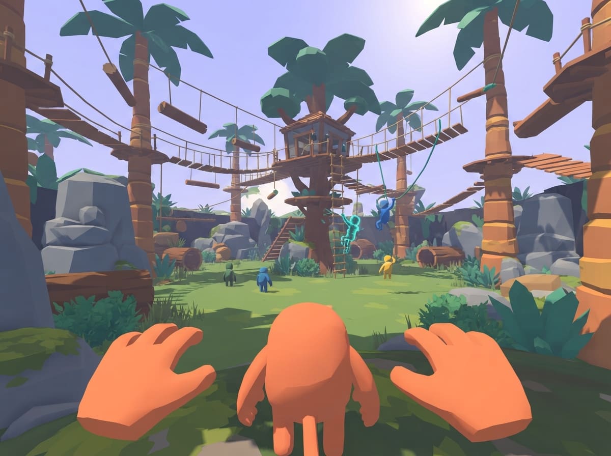Chunky low-poly