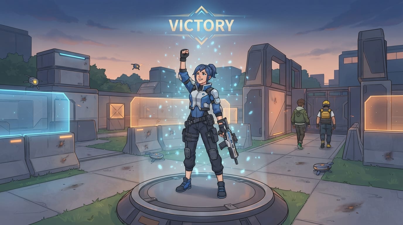 The win