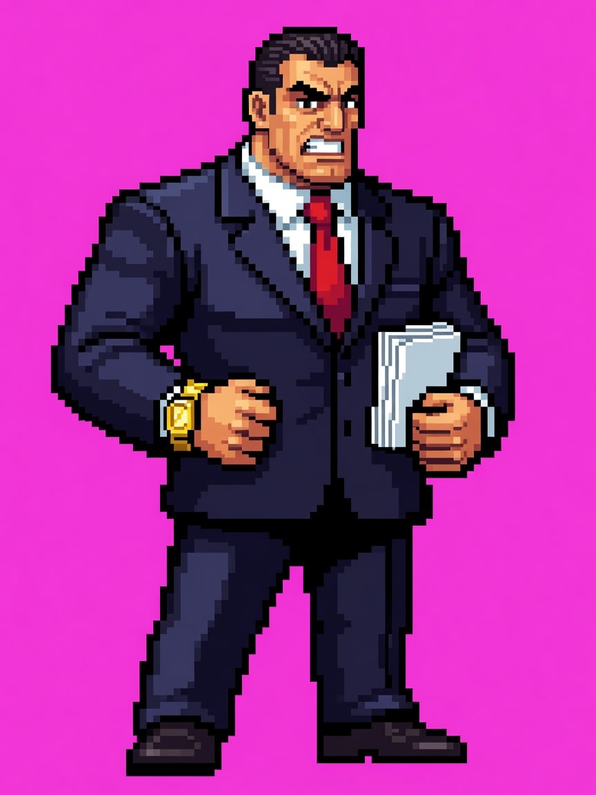 Jefe RRHH Boss Sprite