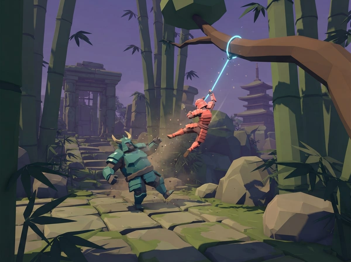 Chunky low-poly