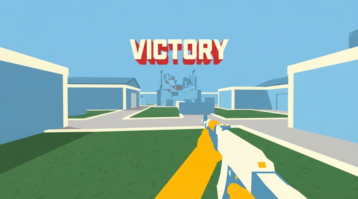 The win