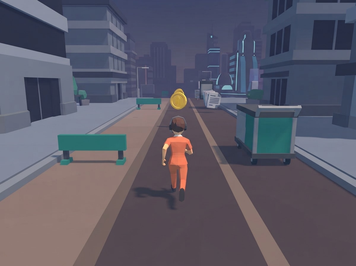 Chunky low-poly