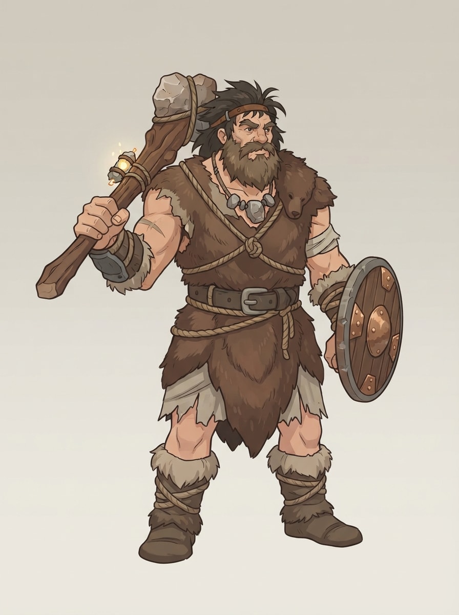 A strong hero